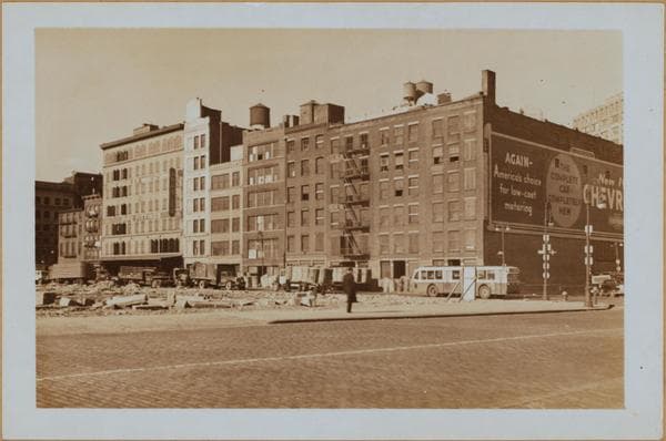 Manhattan: Lafayette Street - Varick Street, 1936