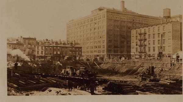 Manhattan: Hudson Street - Houston Street (West), 1927