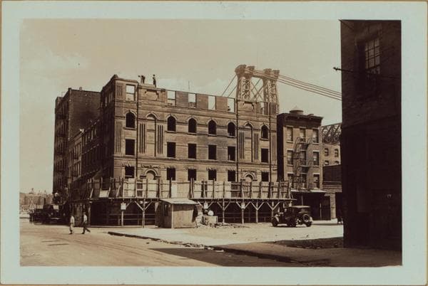 Manhattan: Rivington Street - Mangin Street, 1938