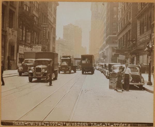 Manhattan: Broadway - 26th Street, 1937