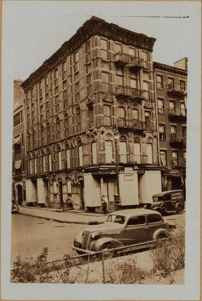 Manhattan: Baxter Street - Franklin Street, 1937