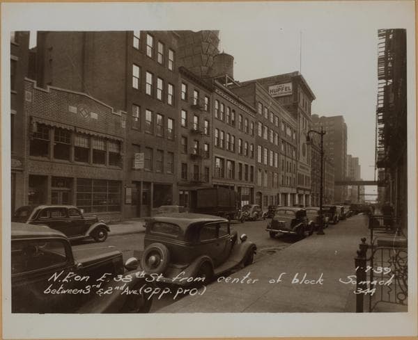 Manhattan: 38th Street (East) - 3rd Avenue, 1939