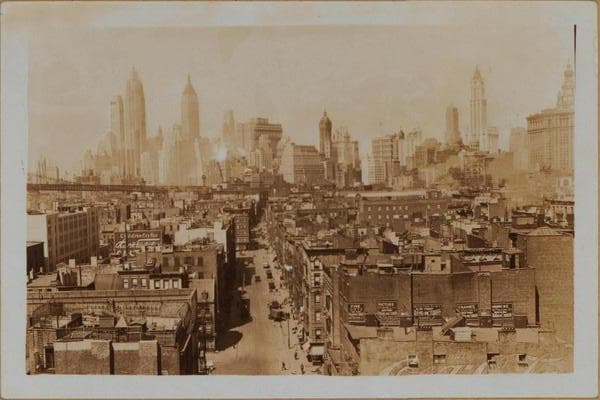 Manhattan: Cherry Street - Market Street, 1932
