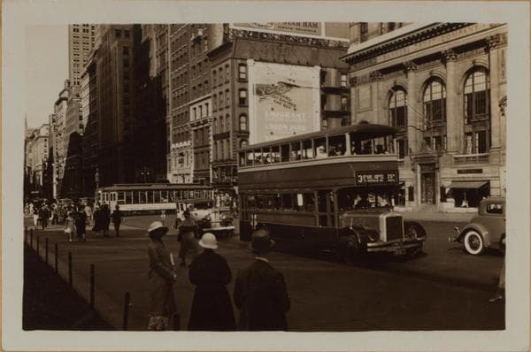 Manhattan: 5th Avenue - 42nd Street, 1933