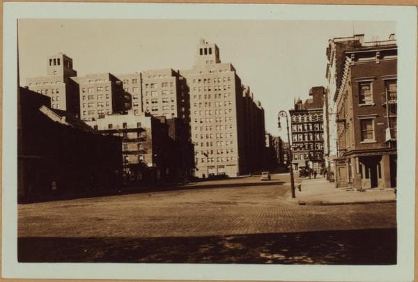 Manhattan: Market Slip - Water Street, 1933–1934