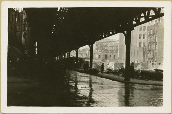Manhattan: Allen Street - Broome Street, 1931