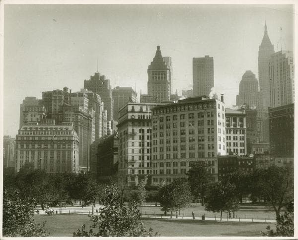 Parks - Battery Park - looking north