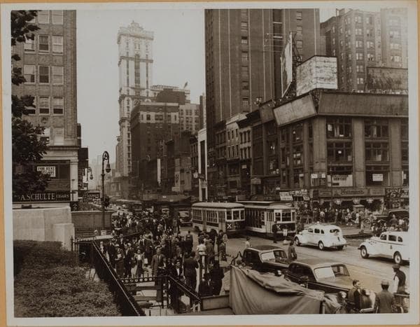 Manhattan: 42nd Street (West) - 6th Avenue, 1939