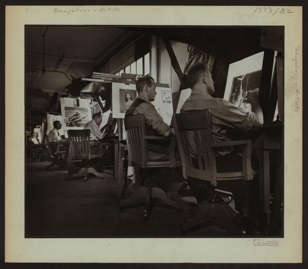 Occupations - Artists., 1944
