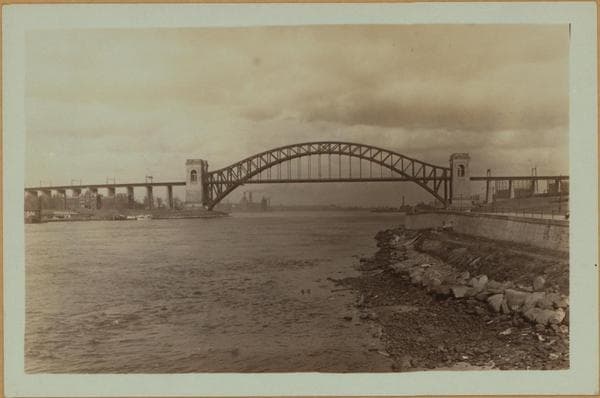 Bridges - Hell Gate Bridge - [Bronx (West) - 25th Avenue, Queens.], 1931