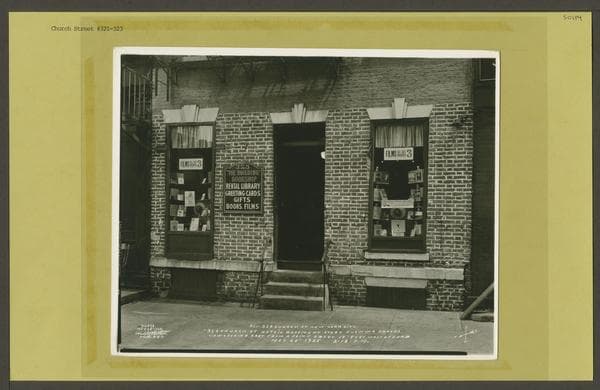 Church Street #321-23, looking east