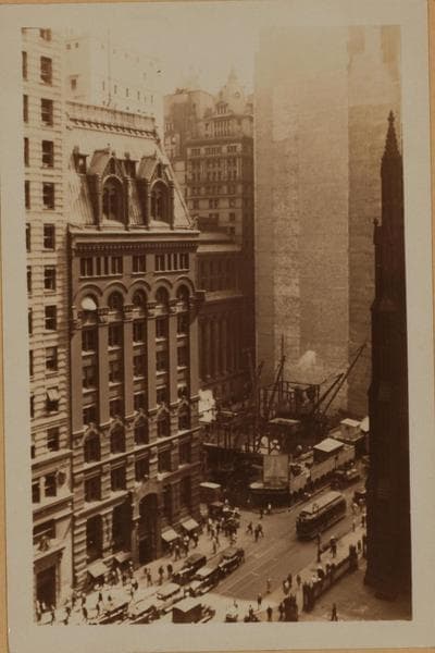 Manhattan: Broadway - Wall Street, 1929