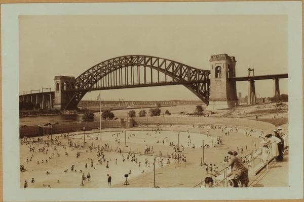 Bridges - Hell Gate Bridge - [Astoria Park, Queens.], 1935–1936