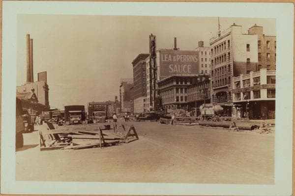 Manhattan: West Street - Franklin Street, 1937