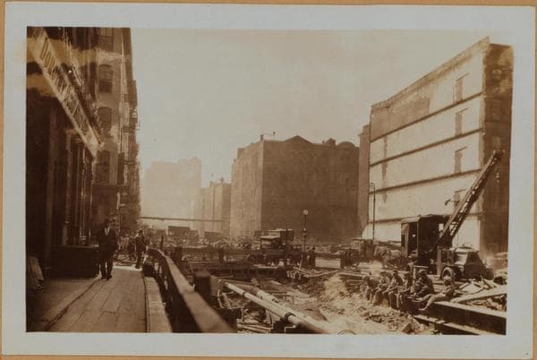 Manhattan: Church Street - Chambers Street, 1928