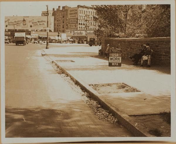 Manhattan: Broadway - Dyckman Street, 1936