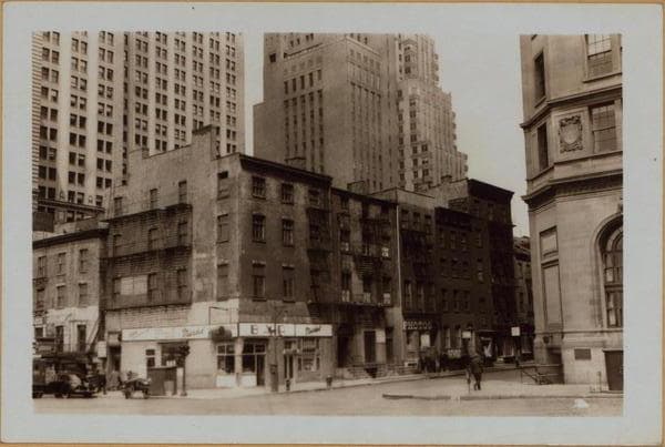 Manhattan: Battery Place - Greenwich Street, 1941
