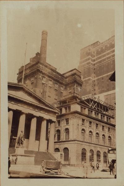 Manhattan: Wall Street - Nassau Street, 1929