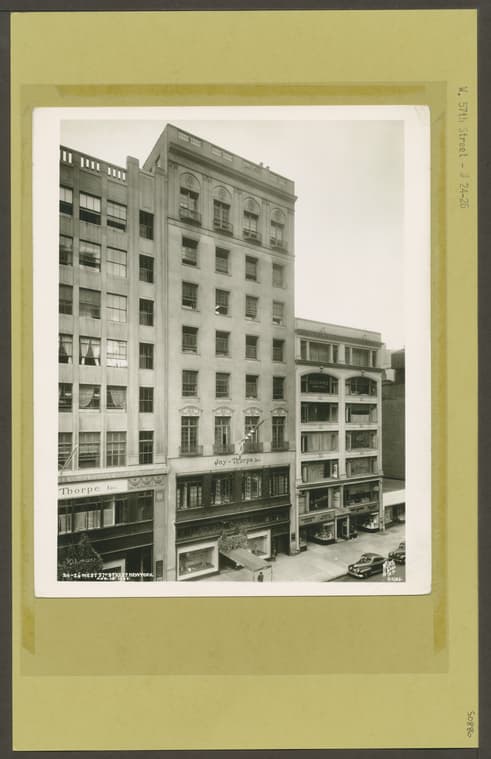 57th Street (West) #24-26, 1945-08-13