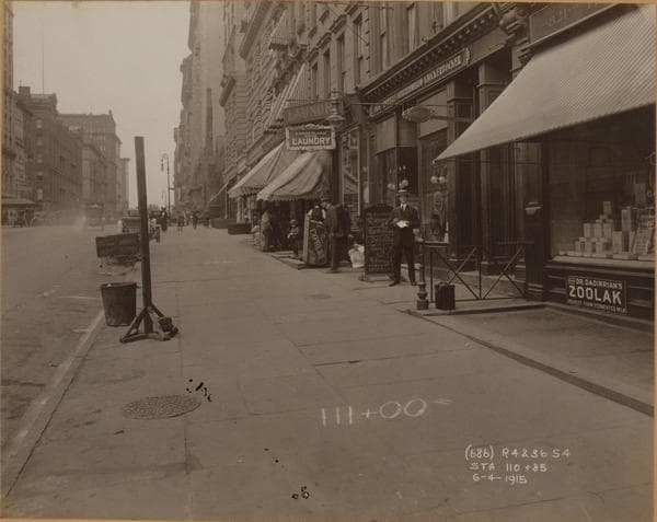 Manhattan: 7th Avenue - 53rd Street, 1915