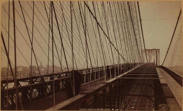 Bridges - Brooklyn Bridge - [Manhattan - East River - Brooklyn.], 1890