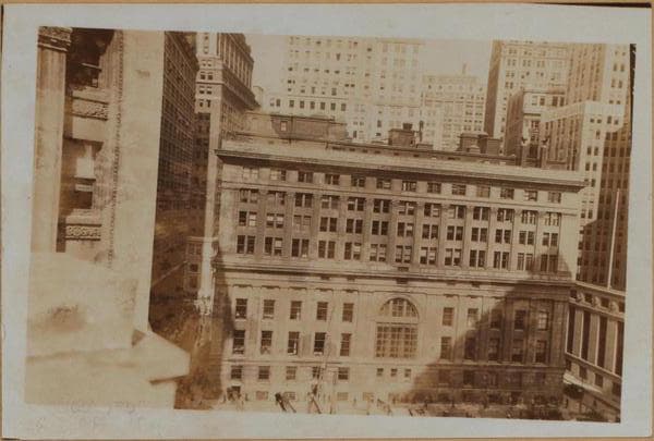 Manhattan: Exchange Place - William Street, 1929