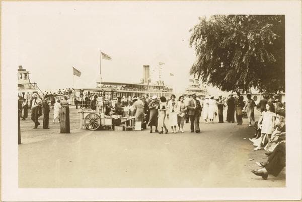 Manhattan: Battery Park Sea Wall., 1936–1937