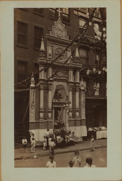 Feast of Maria Santissima del Soccoroso., 1927