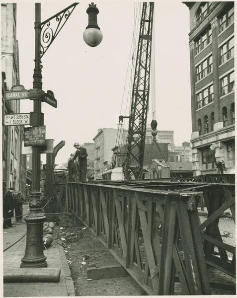 Canal Street - W Broadway looking north
