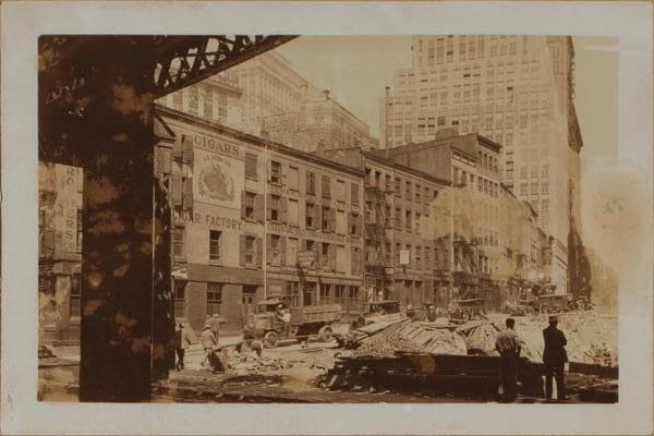 Manhattan: John Street - Pearl Street, 1928