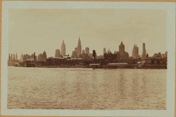 Islands - Welfare Island - [Midtown Manhattan skyline.], 1930–1933