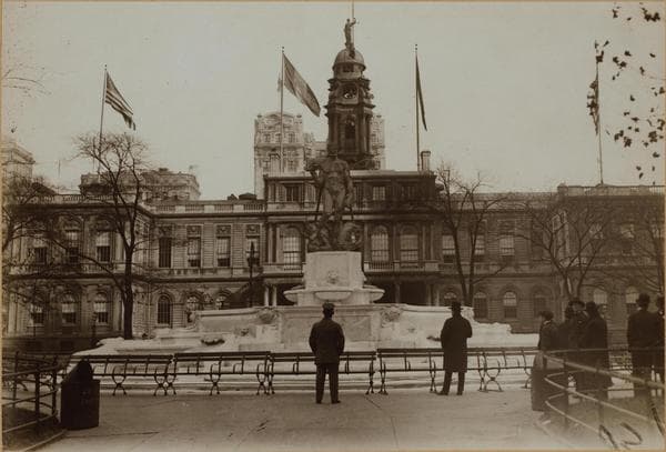 Manhattan: Broadway - Park Row, 1938