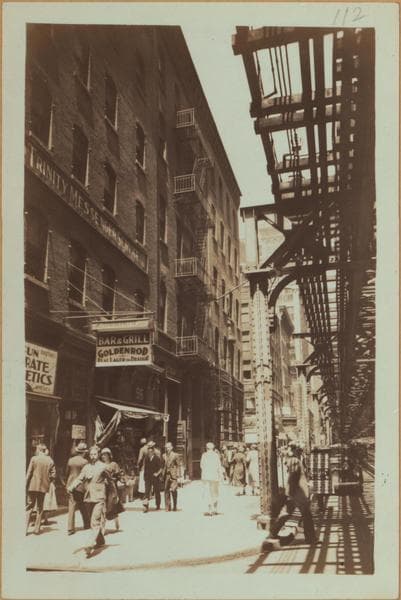 Manhattan: Trinity Place - Thames Street, 1933–1941