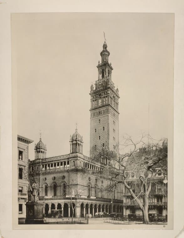 Madison Square Garden, viewed from the park, 1925
