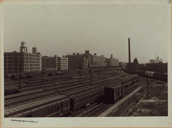 Queens: Long Island City - [Pennsylvania and Long Island Railroad yards.], 1927