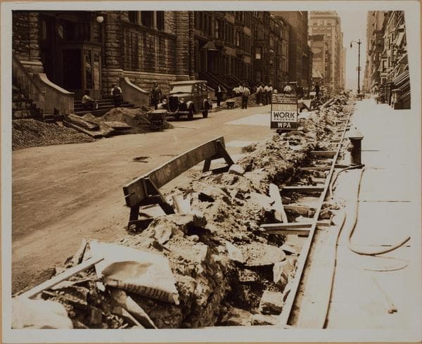 Manhattan: 76th Street (West) - Columbus Avenue, 1936