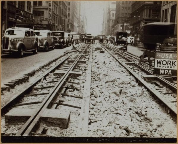 Manhattan: 7th Avenue - 25th Street, 1937