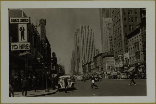 Manhattan: 6th Avenue - 46th Street (West), 1934