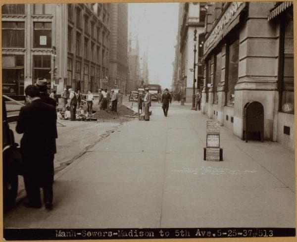 Manhattan: 26th Street (East) - Madison Avenue, 1937