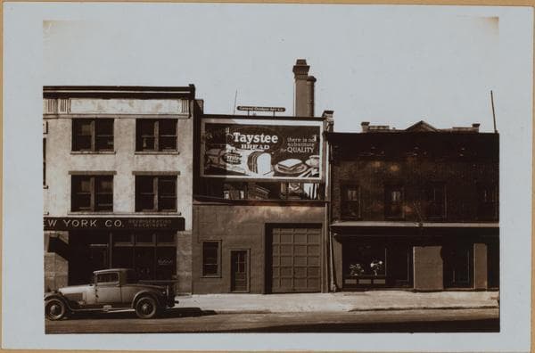 Manhattan: Christopher Street - West Street, 1929