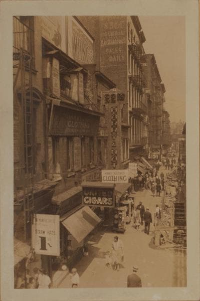 Manhattan: Bowery - Canal Street, 1927