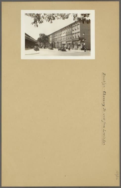 Brooklyn: Chauncey Street - Lewis Avenue, 1941
