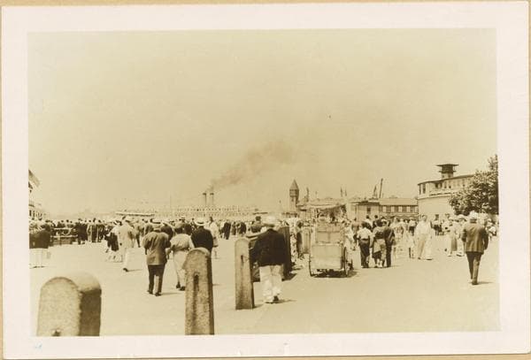 Manhattan: Battery Park Sea Wall., 1936–1937