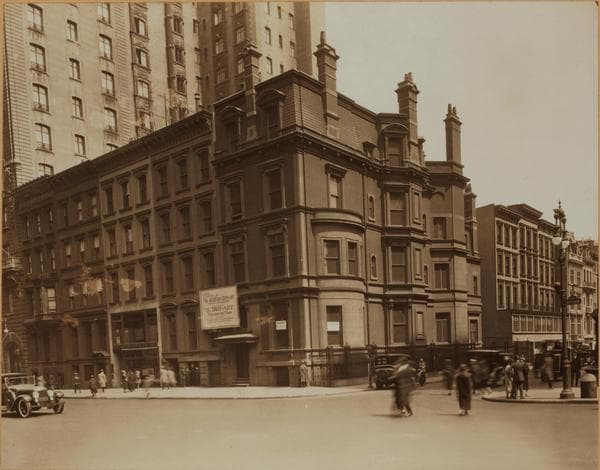Manhattan: 5th Avenue - 54th Street, 1925