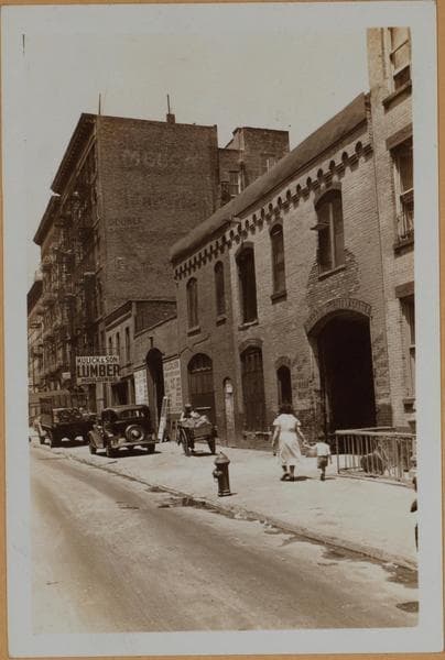 Manhattan: 121st Street (East) - 1st Avenue, 1934
