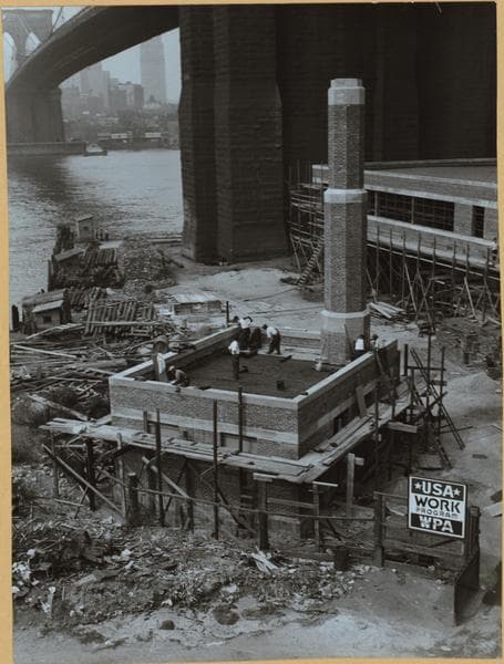 Brooklyn: New Dock Street - Water Street, 1936