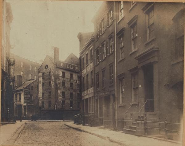 Manhattan: Rose Street - Duane Street, 1915
