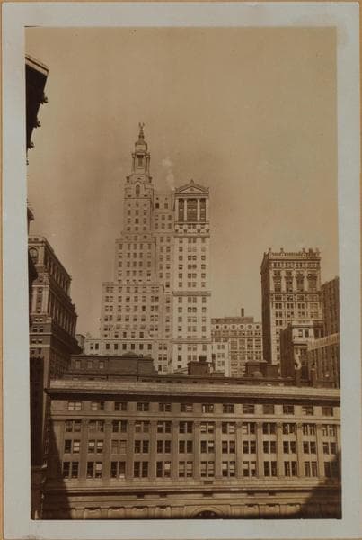 Manhattan: Exchange Place - William Street, 1929