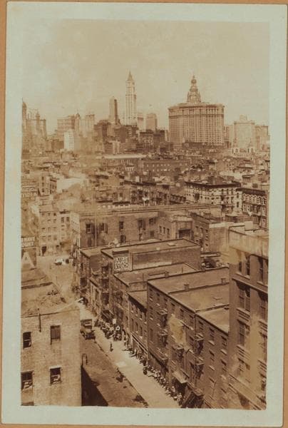 Manhattan: Water Street - Pike Slip, 1932