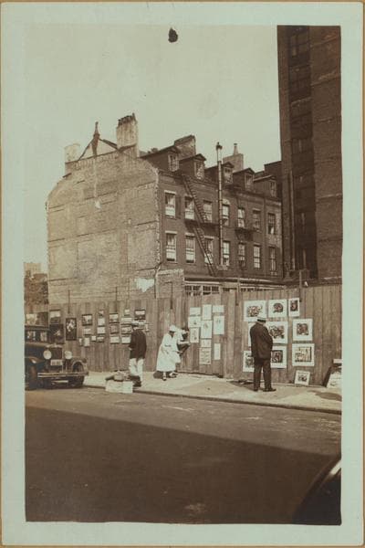 Artists and poets - Greenwich Village., 1933